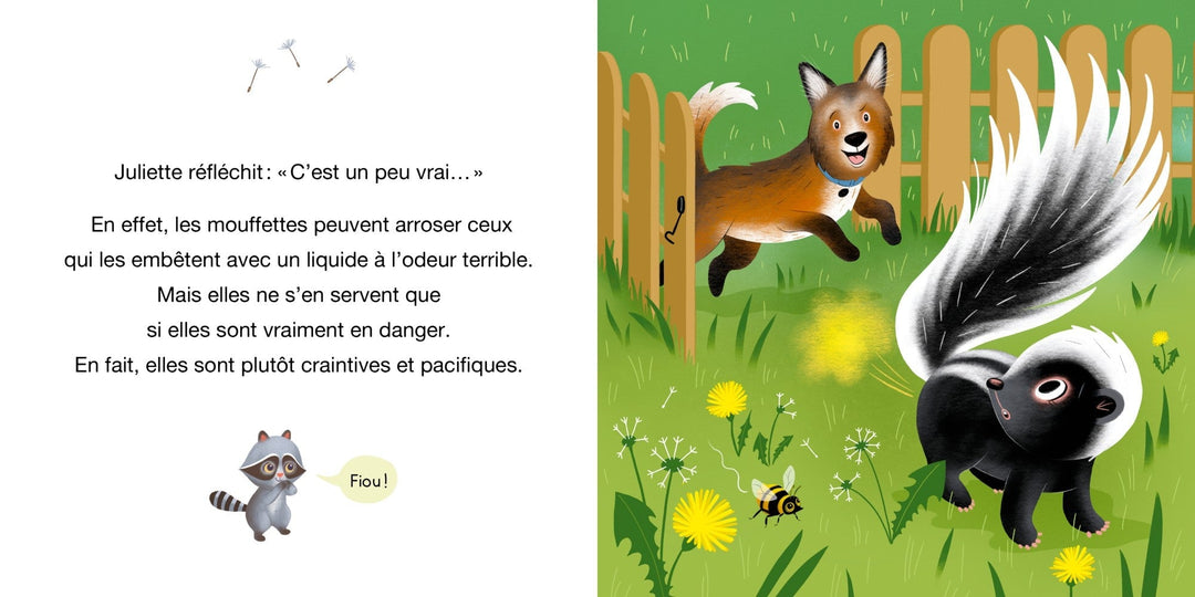 Leon le Raton dans une nouvelle aventure avec Juliette la mouffette Auzou