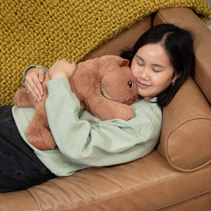 Peluche lestée Cam le capybara
Hugimals Mlle et Coco