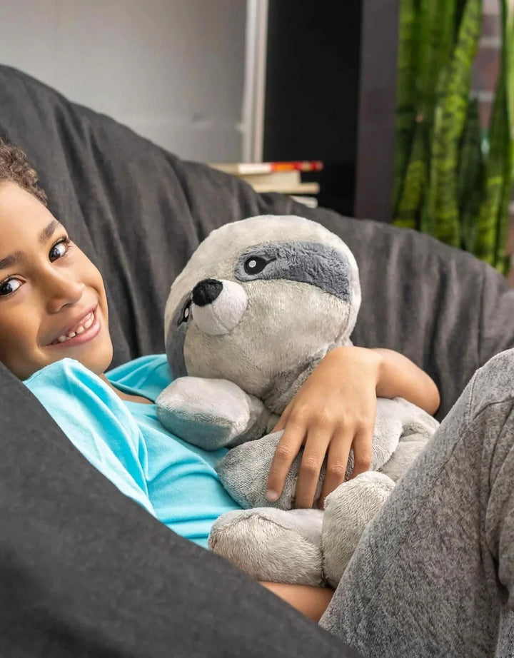 peluche lourd lestée paresseux hugimals Mlle et Coco
