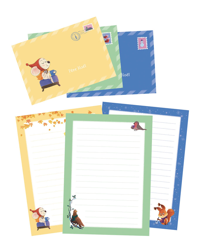 Livre La lettre au père Noël Auzou éditions Mlle et Coco