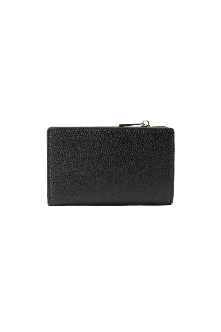 porte monnaie cuir vegan noir Lexie Lambert Mlle et Coco