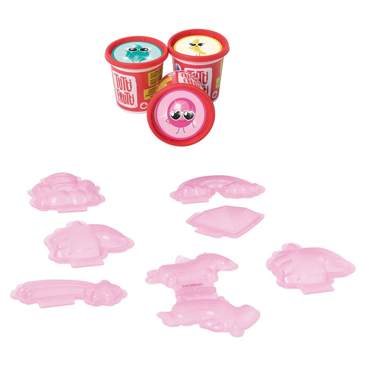 Ensemble pâte à modeler Licornes scintillantes Tutti Frutti Mlle et Coco