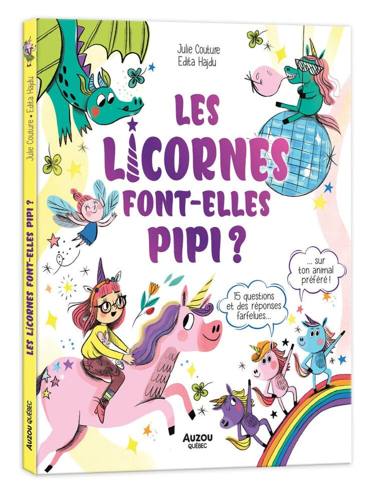livre les licornes font-elles pipi Auzou Mlle et Coco