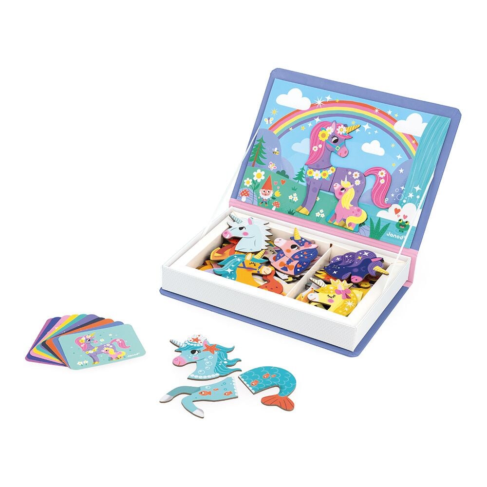 Livre magnétique Magneti'book - Licornes - Janod Jouet/jeux Janod 