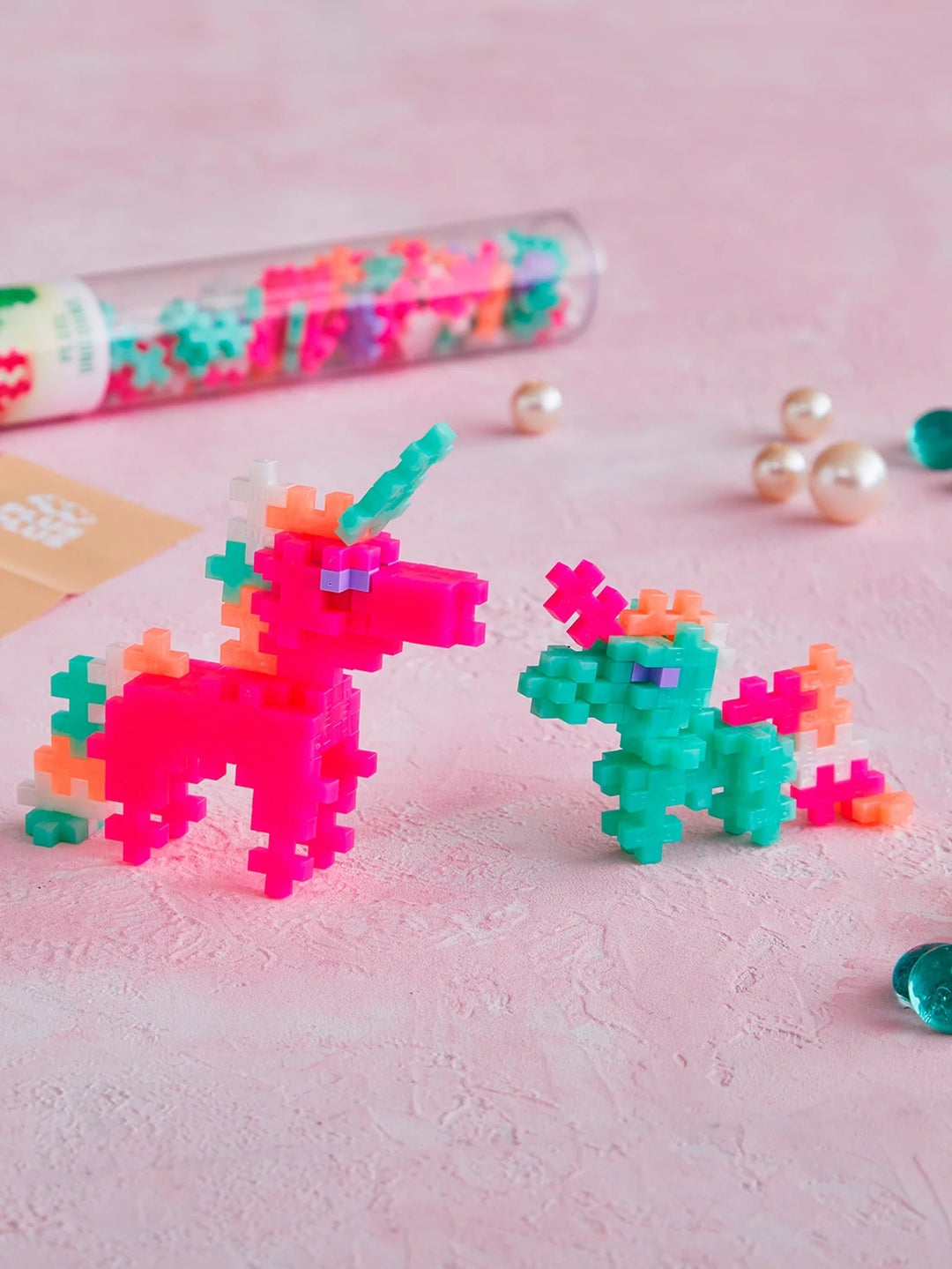 Puzzle licorne pearl Plus Plus Mlle et Coco
