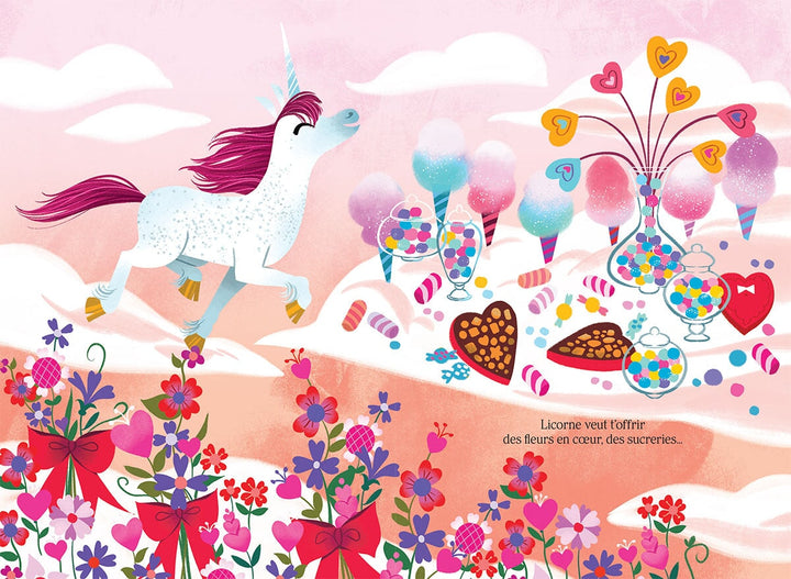 joyeuse saint-valentin Licorne scholastic edition livre enfant