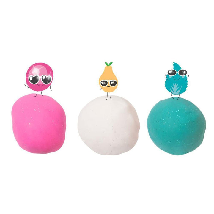 Ensemble pâte à modeler Licornes scintillantes Tutti Frutti Mlle et Coco