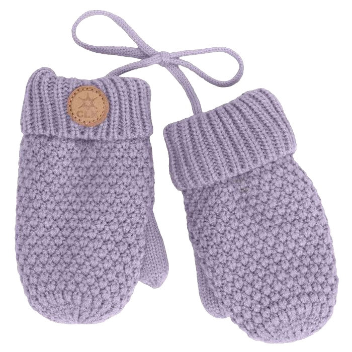 Mitaines en tricot Lilas Calikids Mlle et Coco