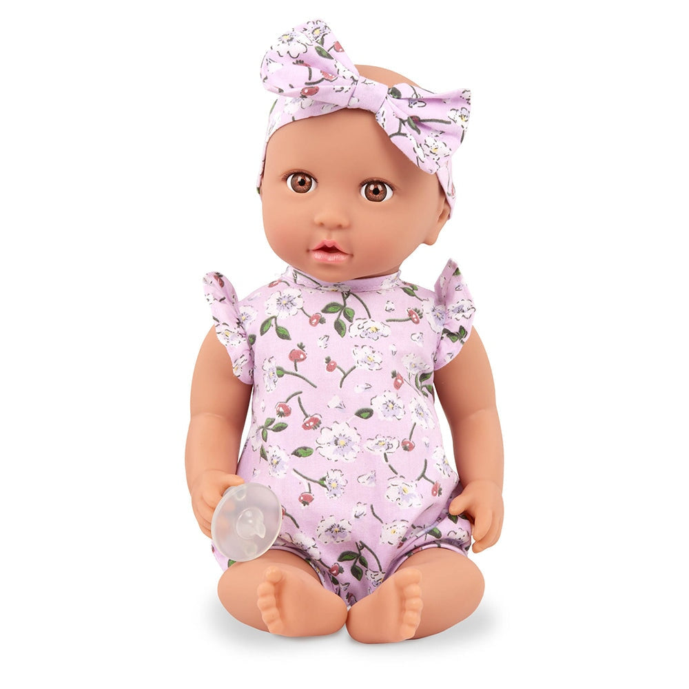 poupée lulla baby pyjama fleur coussin sol Mlle et Coco