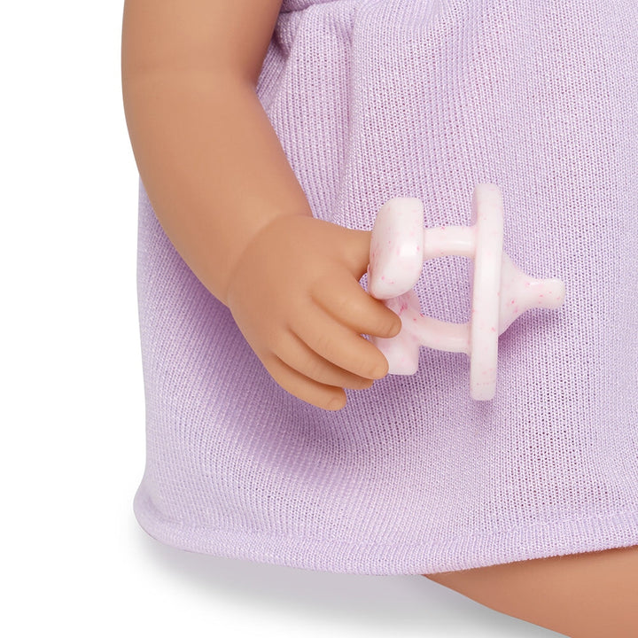 Poupée - Ensemble robe lilas et bandeau - LullaBaby Jouet/jeux LullaBaby 