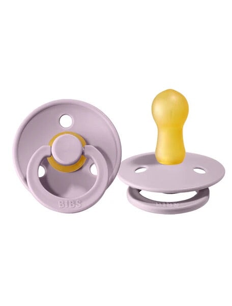 Suce Pacifier Bibs Lilas, Mlle & Coco