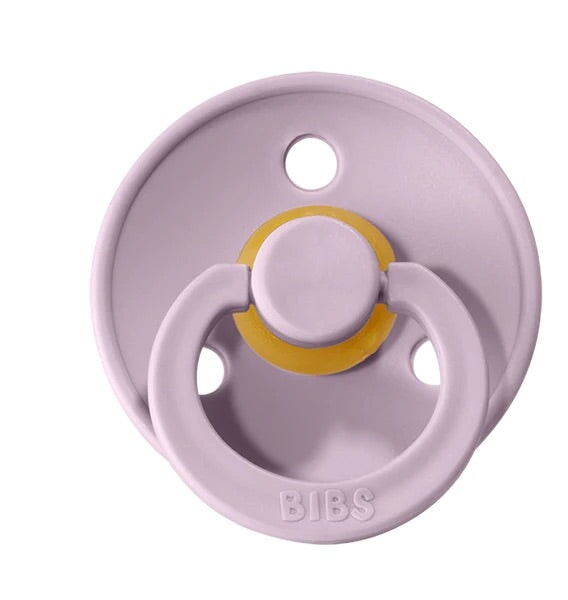 Suce Pacifier Bibs Lilas, Mlle &amp; Coco