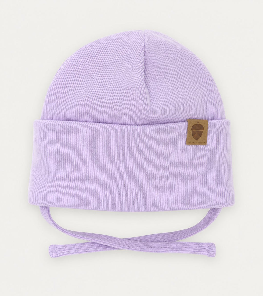 Chapeau en tricot mi-saison lilas (orchidée) Calikids Mlle et Coco