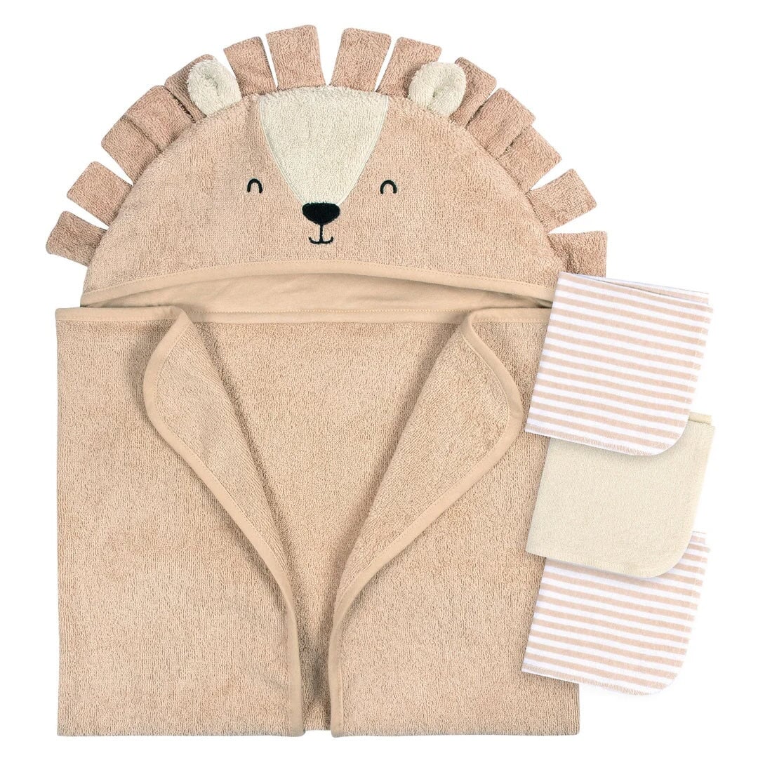 ensemble serviette Gerber lion Mlle et Coco accessoire