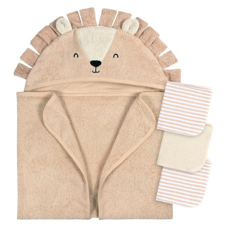 ensemble serviette Gerber lion Mlle et Coco accessoire