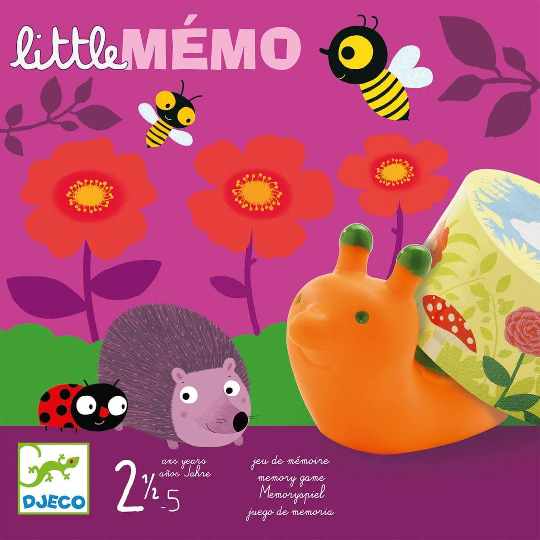 Jeu de plateau Little mémo Djeco Mlle et Coco