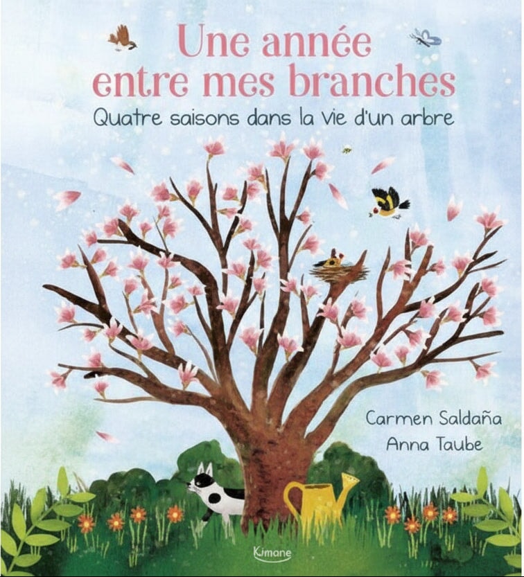 Livre Une année entre mes branches Kimane Mlle et Coco