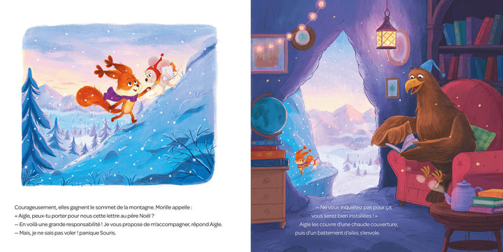 Livre La lettre au père Noël Auzou éditions Mlle et Coco