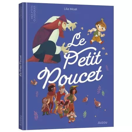 livre le petit poucet histoire classique  auzou edition