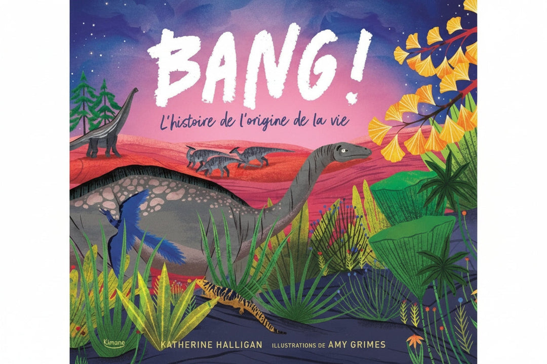 Livre Bang! L'histoire de l'origine de la vie Kimane Mlle et Coco