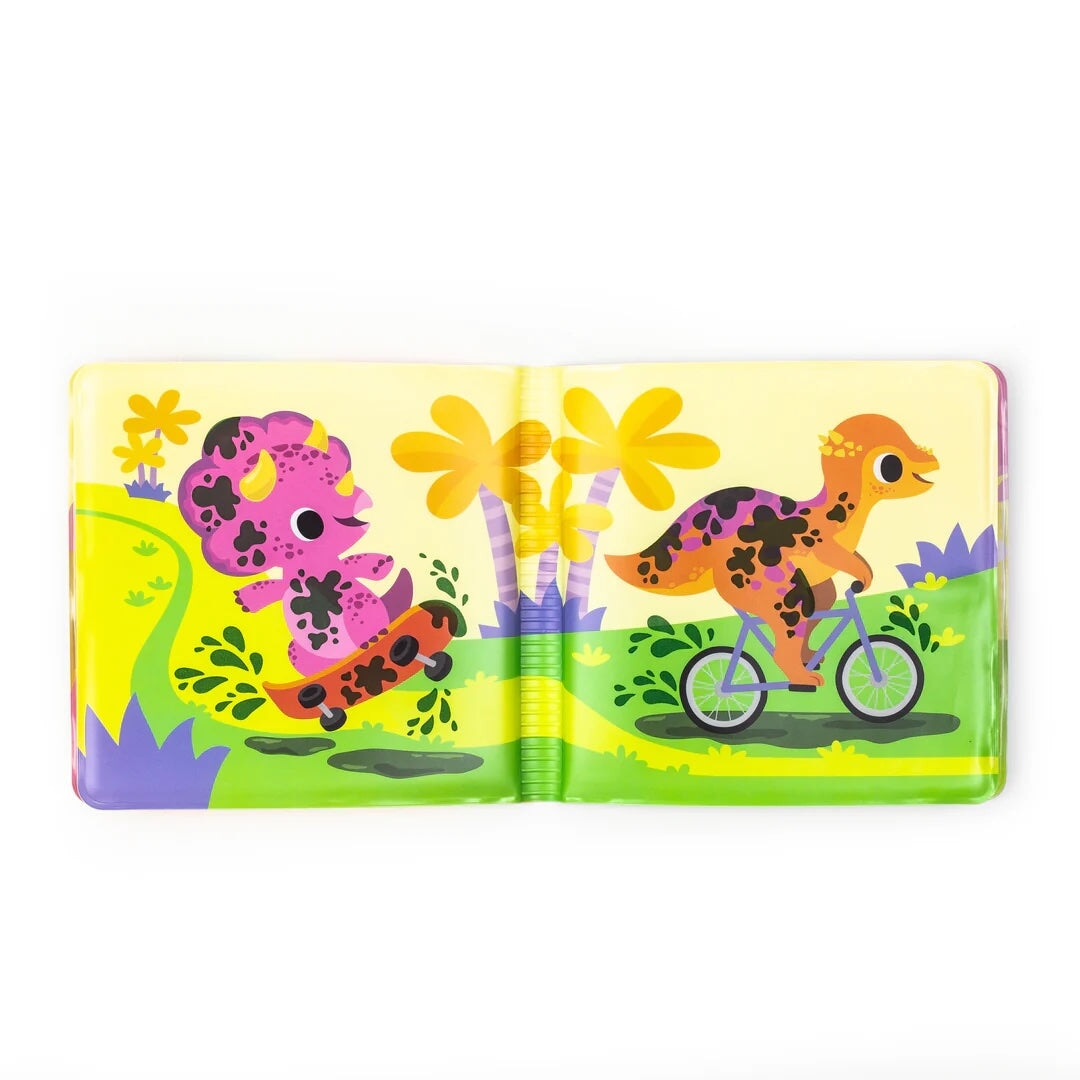 livre de bain dinosaure Tiger tribe Mlle et Coco jouet 
