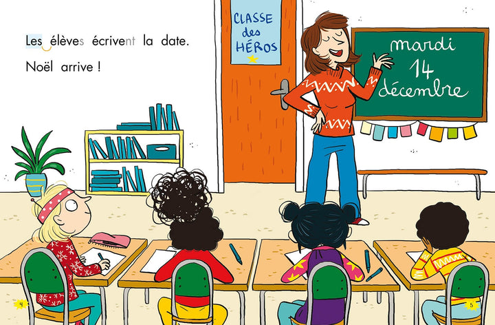 Livre Les héros de 1re année Bientôt Noel Auzou Mlle et Coco