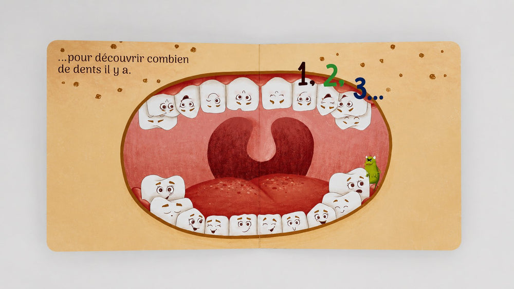 Livre - Brosse, brosse, petites dents! - Gründ Québec Livre Gründ Québec 