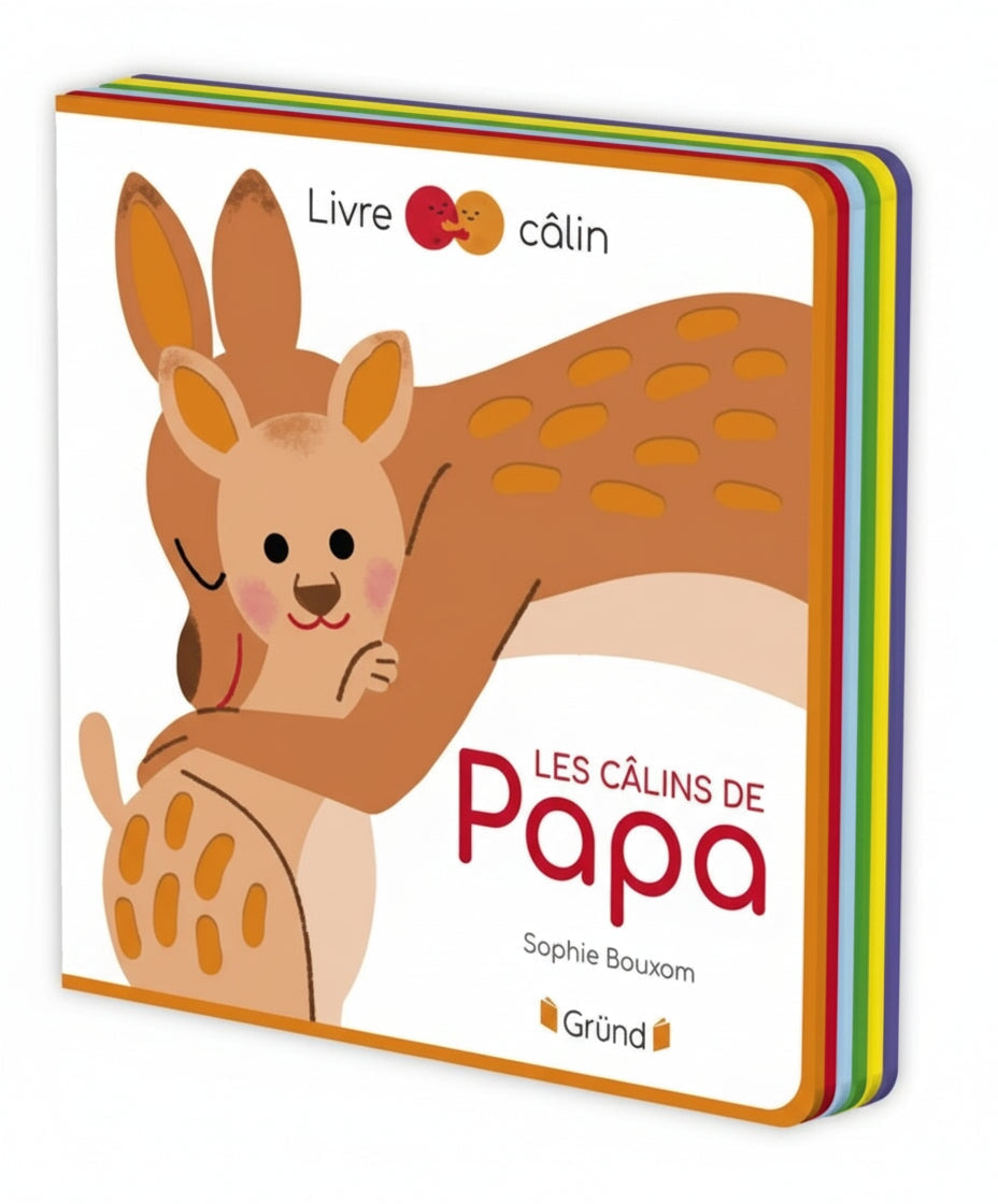 Livre Les câlins de papa Gründ Mlle et Coco
