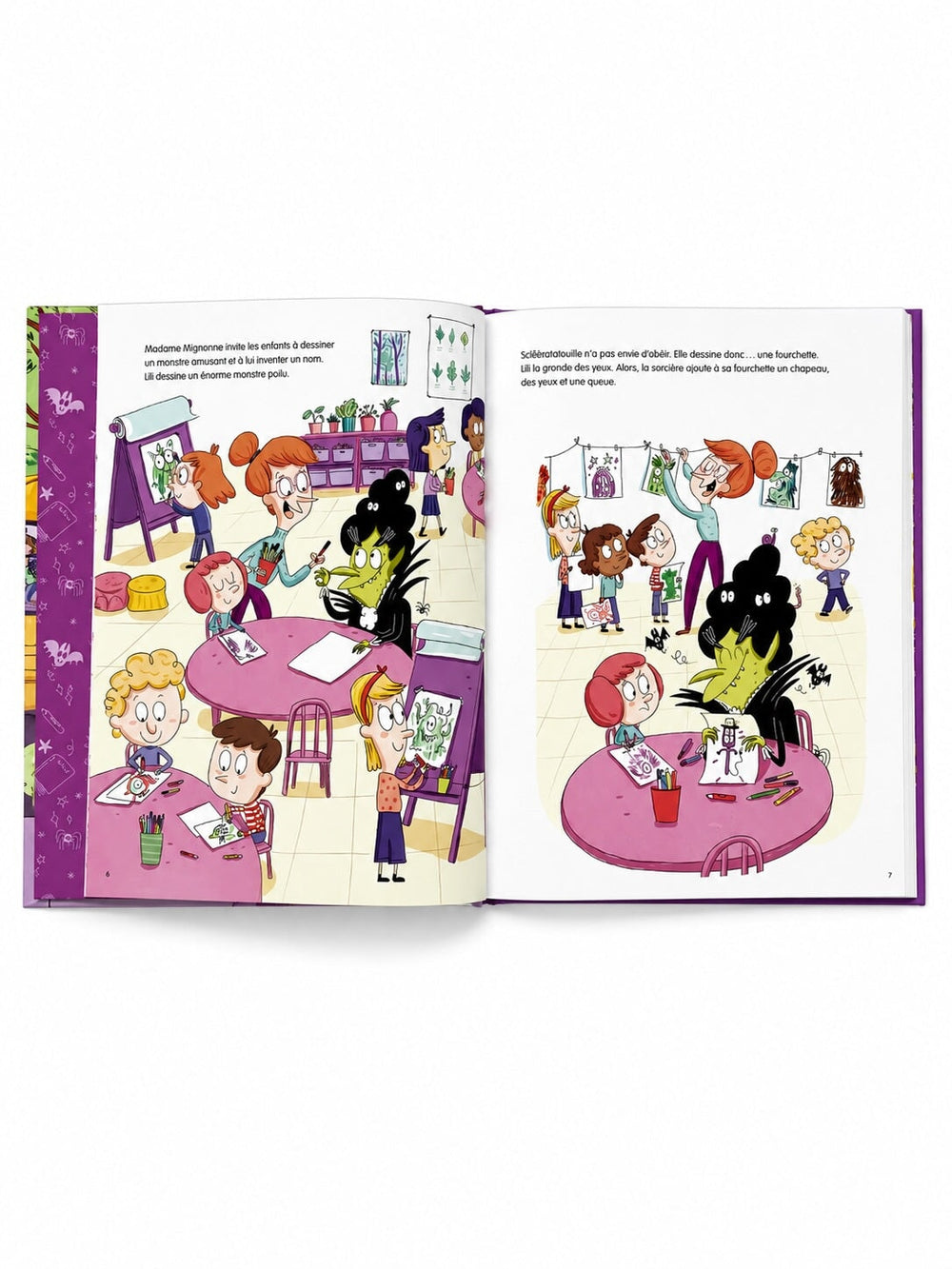 Livre Scélératatouille : L'école, c'est pas pouète ! Auzou éditions Mlle et Coco