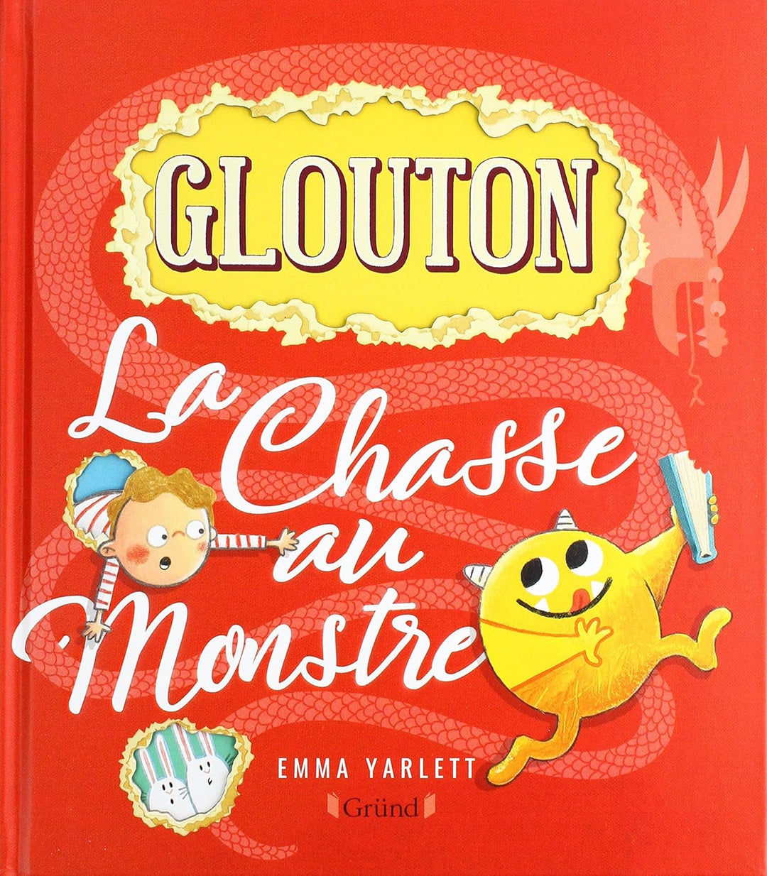 Livre Glouton, la chasse au monstre Gründ Québec Mlle et Coco