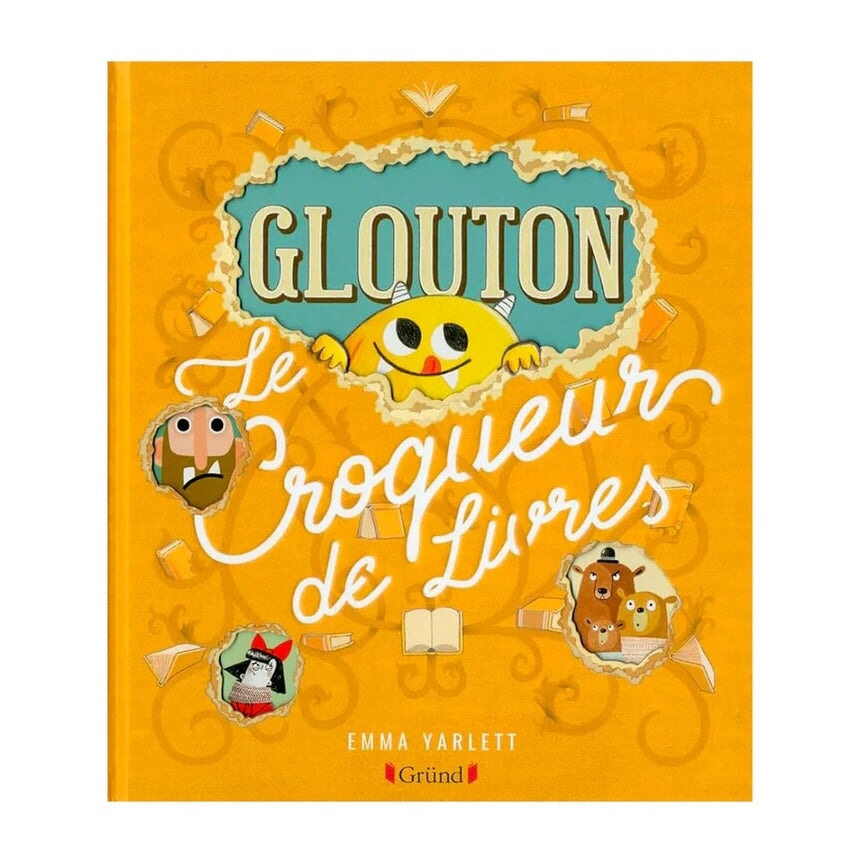 Livre Glouton, Le croqueur de livres Auzou Mlle et Coco