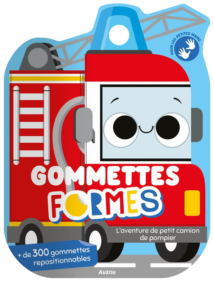Cahier de gommettes en formes avec histoires Auzou