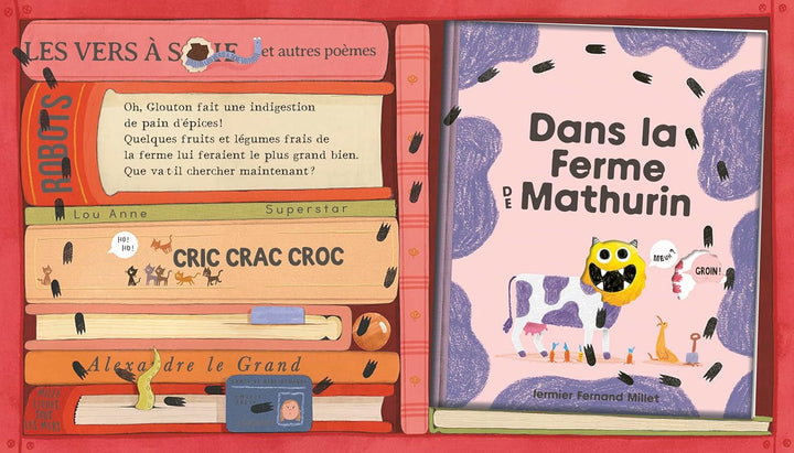 Livre Glouton a encore faim Gründ Québec  Mlle et Coco