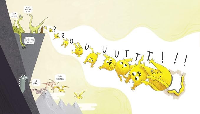 Livre Glouton croqueur de dinod Gründ Québec Mlle et Coco