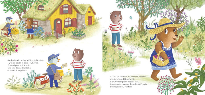 Livre Une belle surprise au printemps Gründ Québec Mlle et Coco