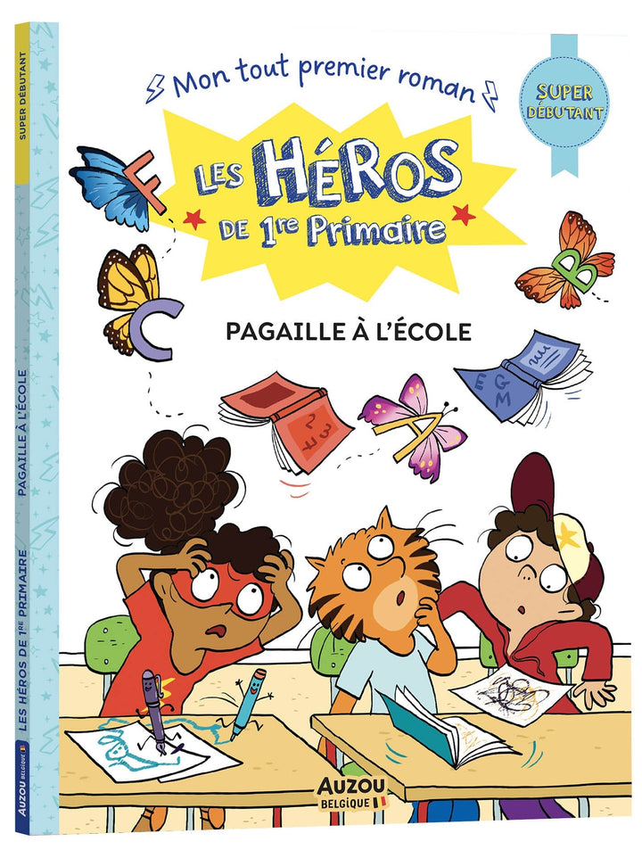 Livre Les Héros de 1re année : Pagaille à l&