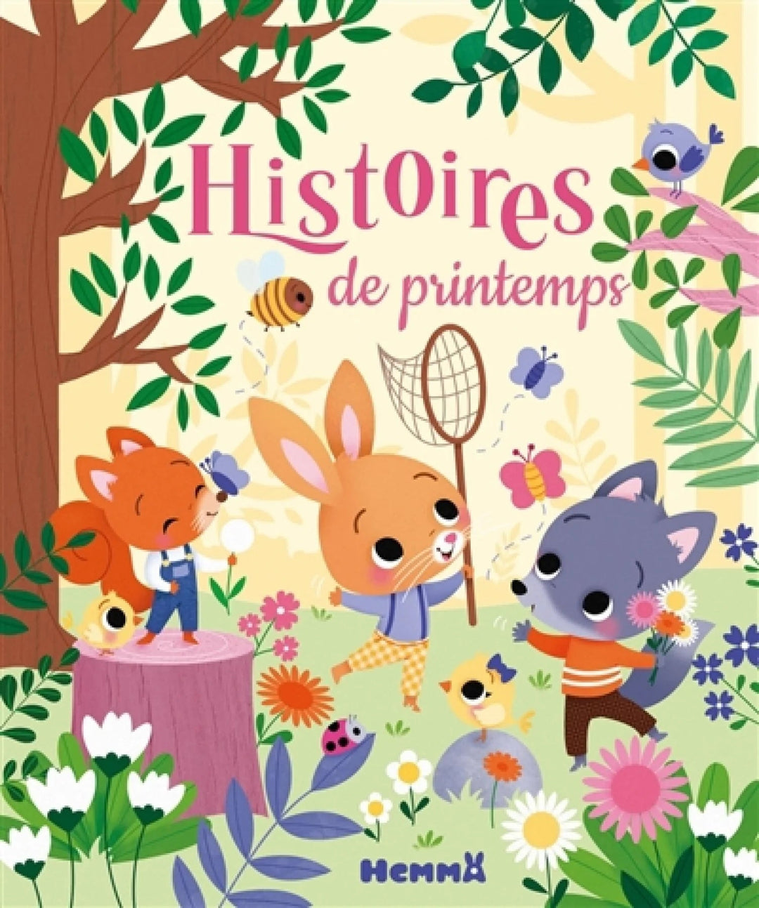 Livre histoires du printemps Hemma Mlle et Coco