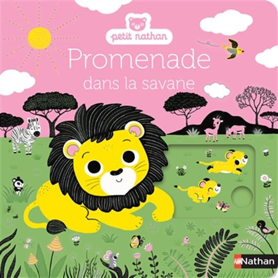 Livre Intéractif Promenade dans la savanne Auzou Mlle et Coco