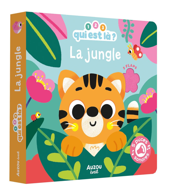 livre sonore qui est là la jungle auzou Mlle  Coco