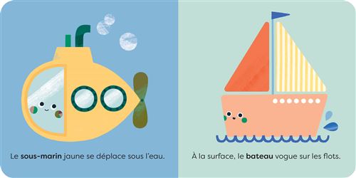 Livre Touche et découvre : En avant ! Kimane Mlle et Coco