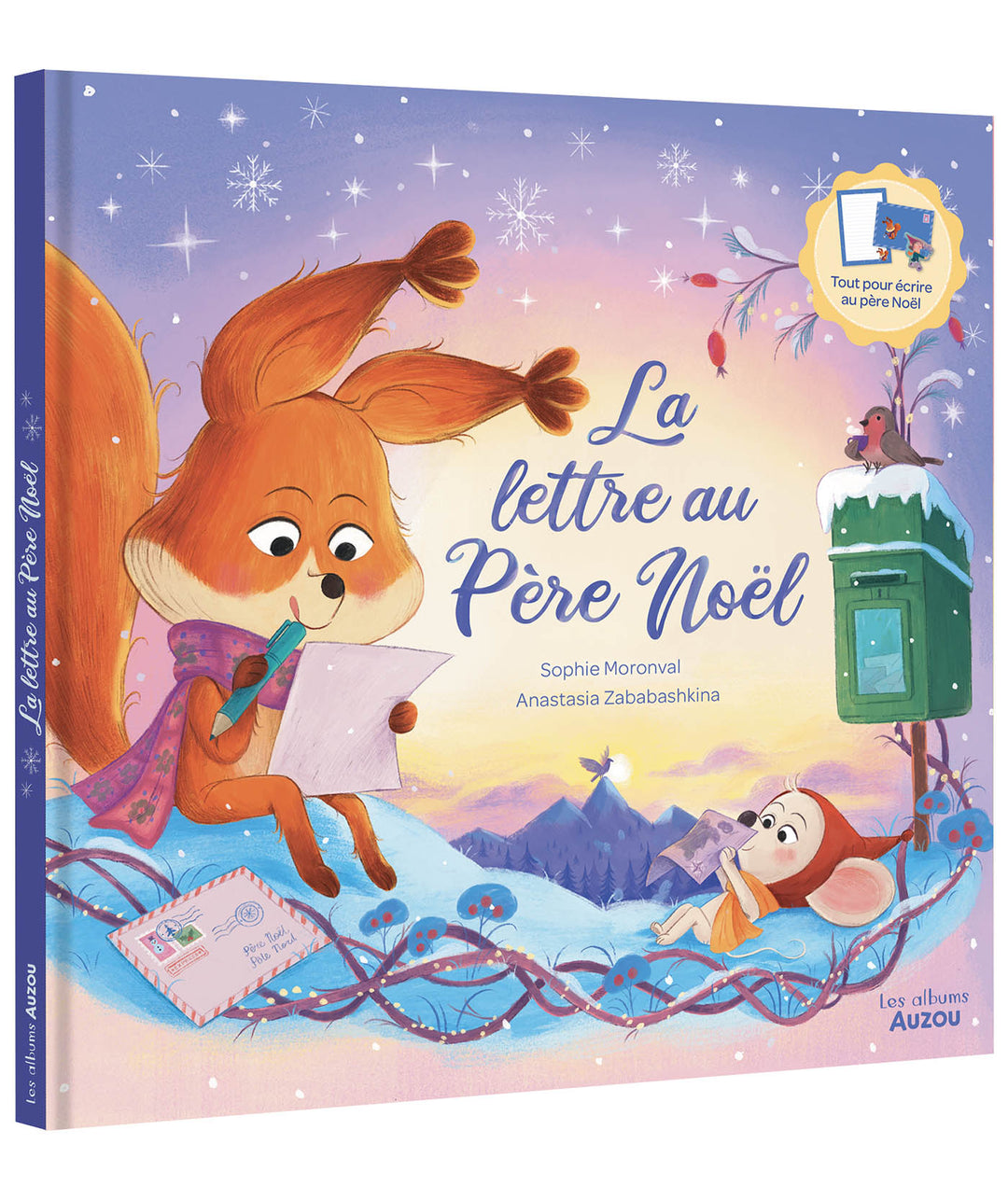 Livre La lettre au père Noël Auzou éditions Mlle et Coco