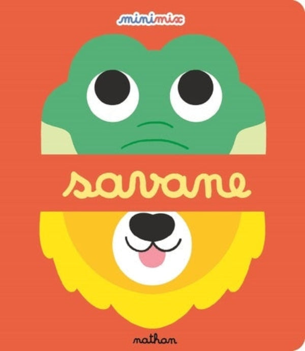 Livre interactif minimax savane Nathan Mlle et Coco