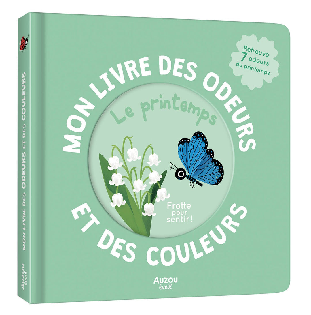 mon livre des odeurs le printemps Auzou éveil Mlle Coco