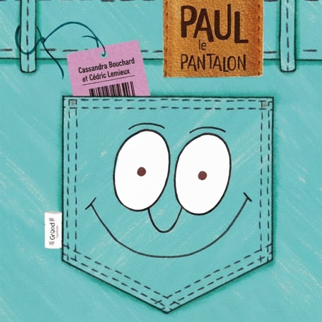 Livre Paul le pantalon Gründ Québec Mlle et Coco