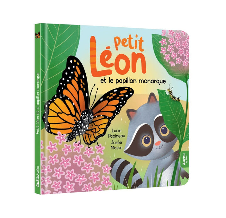 Livre Petit Léon et le papillon monarque Auzou Mlle et Coco