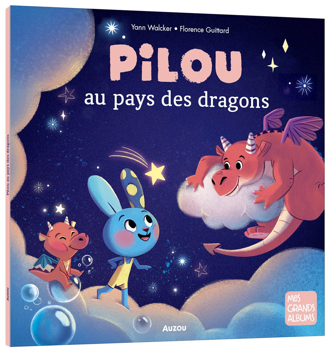 Livre Pilon au pays des dragons Auzou Mlle et Coco