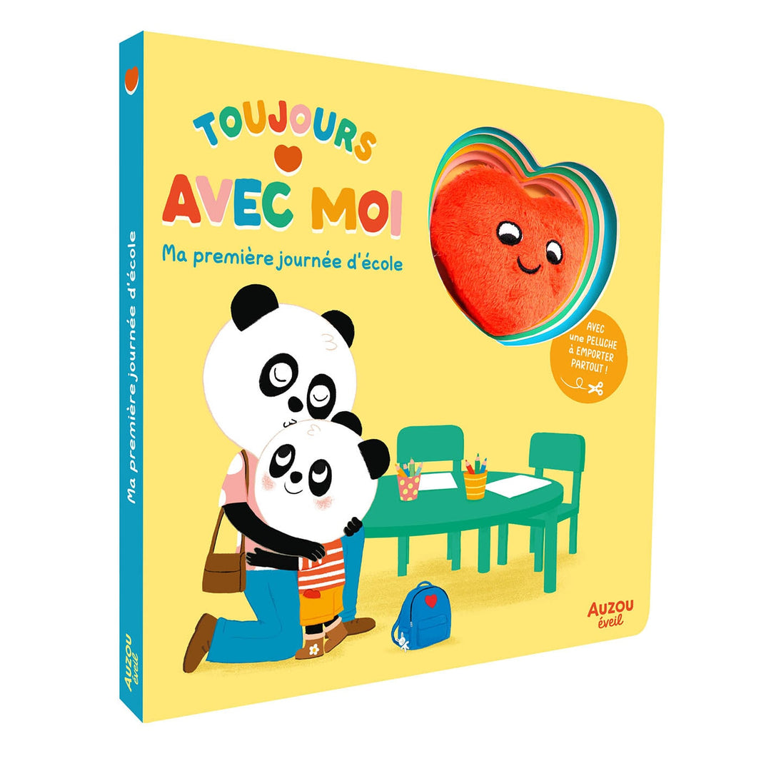Livre Toujours avec moi : Ma première journée d'école Auzou éditions Mlle et Coco