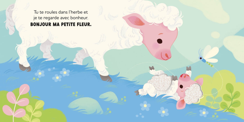 Livre à câliner Bonjour printemps Auzou Mlle et Coco