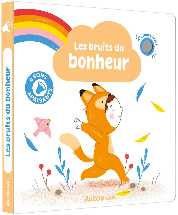 Livre sonore Les bruits du bonheur Auzou Mlle et Coco