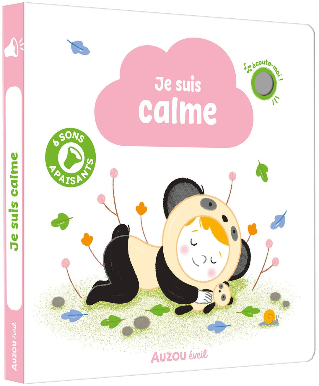 Livre éveil sonore Je suis calme Auzou Mlle et Coco
